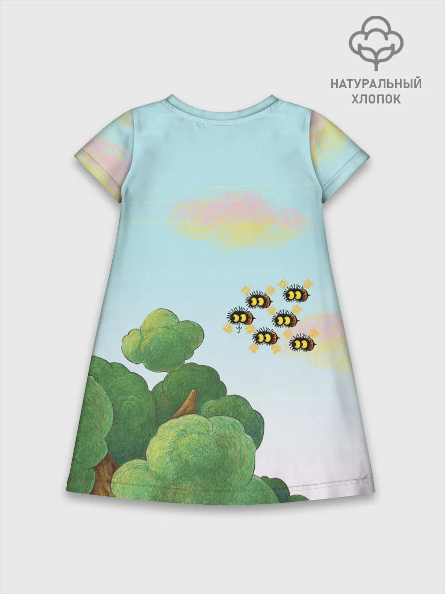 Детское платье хлопок / Винни Пух
