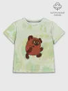 Детская футболка хлопок / Винни Пух LightGreen