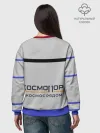 Женский свитшот базовый хлопок / Дизайн КОСМОПОРТ 01