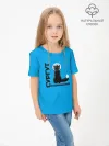 Детская футболка хлопок / Дизайн Сургут космический лис