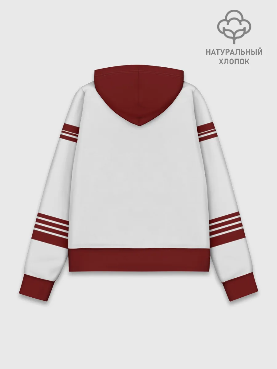 Худи женский база хлопок / Дизайн СУРГУТ ОРБИТА 1967