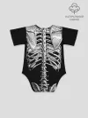 Детское боди / Скелет с сердцем