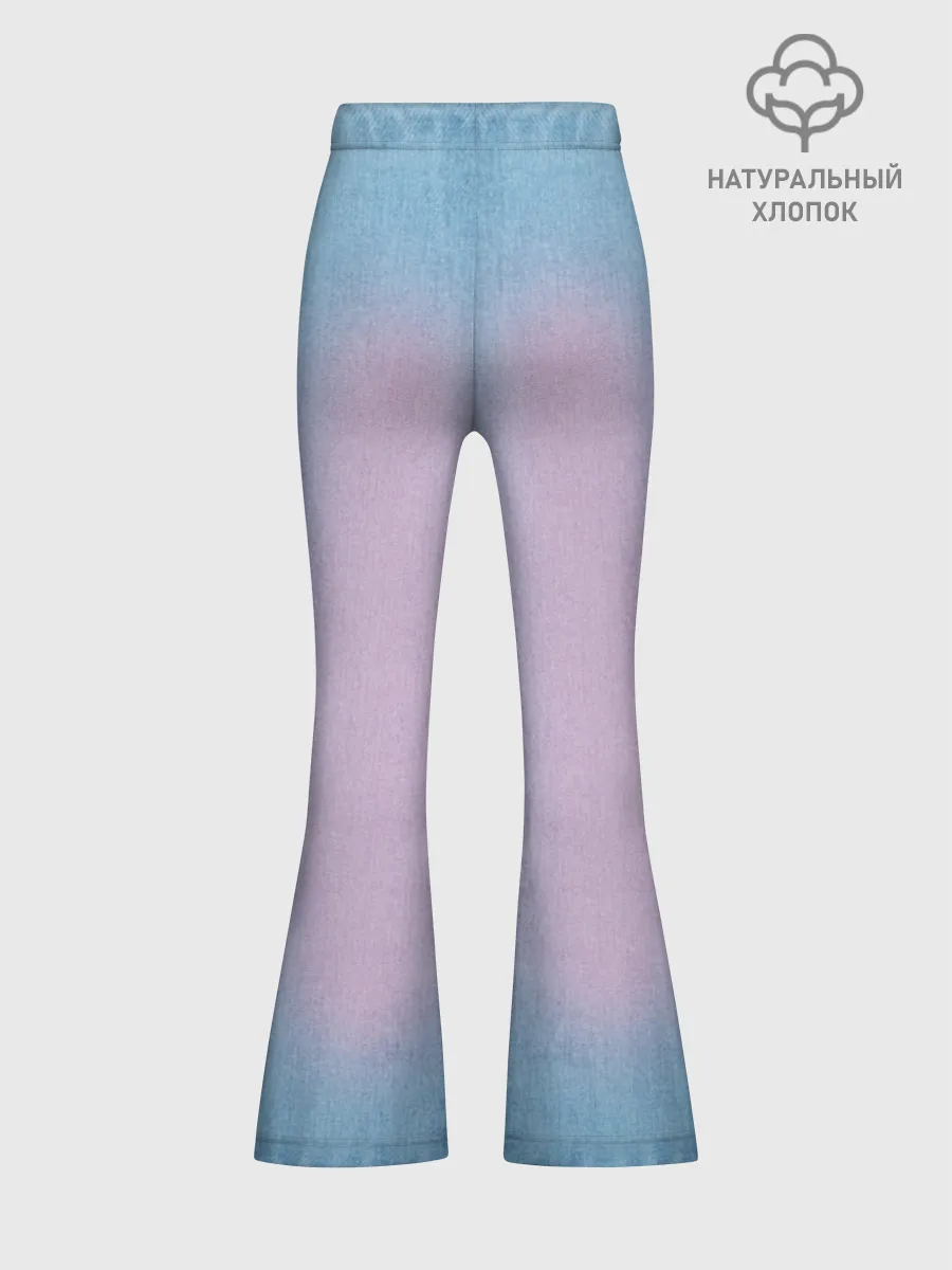 Леггинсы-клеш для девочек / Labubu Jeans