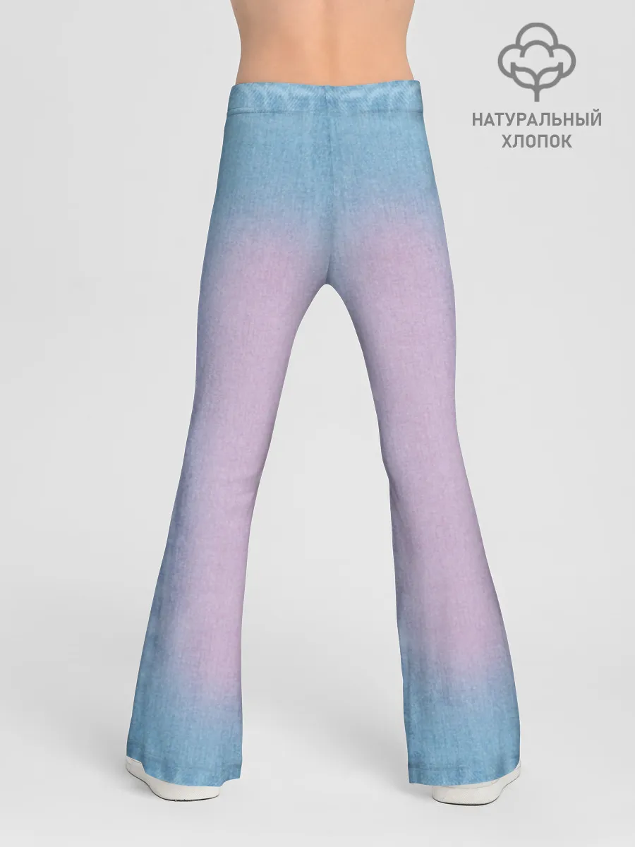 Леггинсы-клеш для девочек / Labubu Jeans