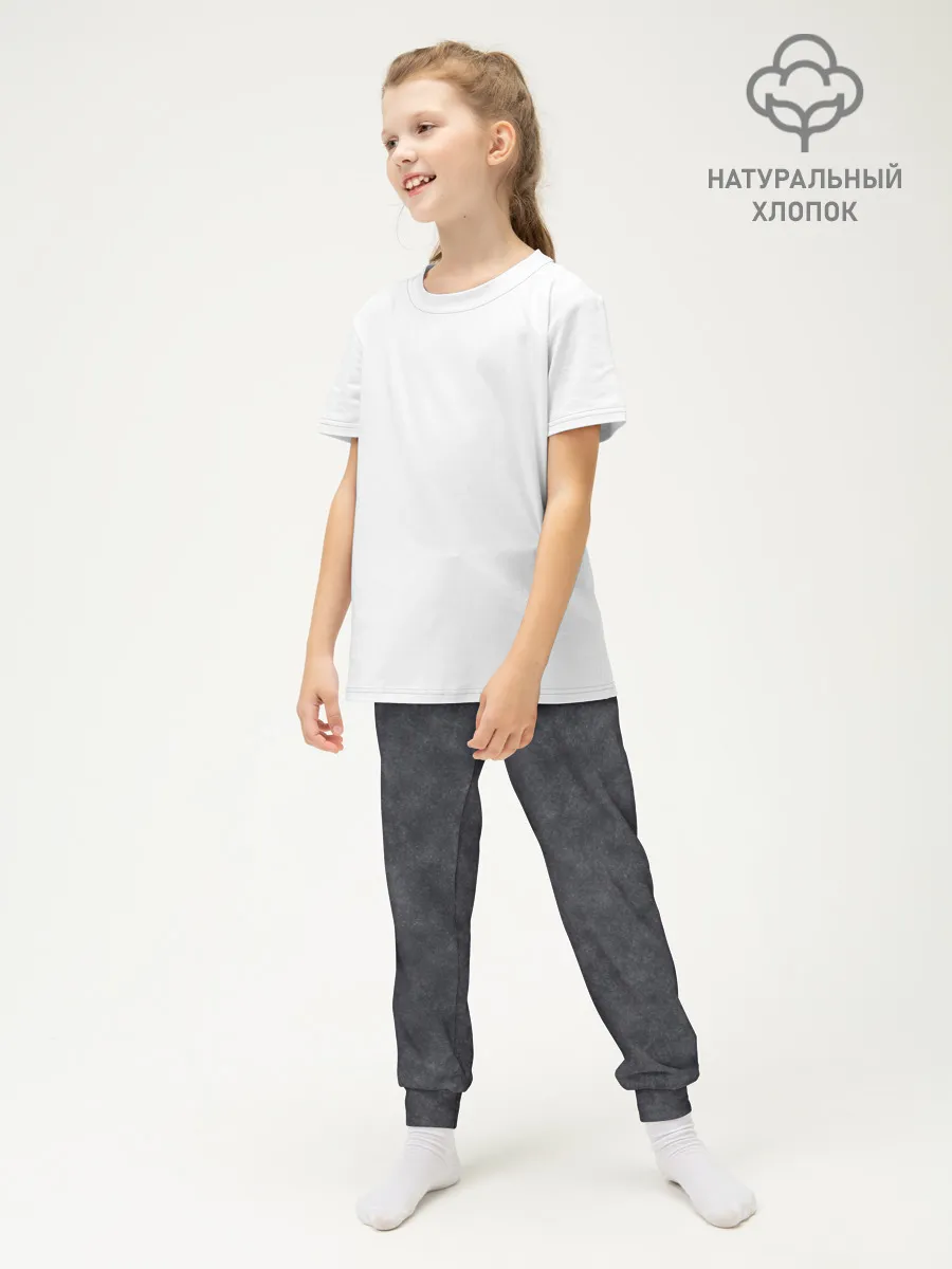 Детские штаны / Варёнка dark grey