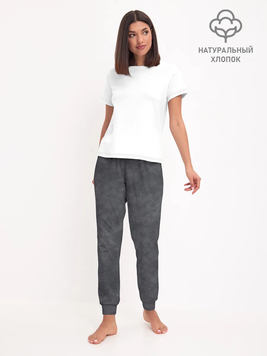 Женские брюки / Варёнка dark grey