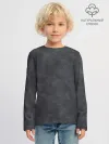 Детский лонгслив хлопок / Варёнка dark grey