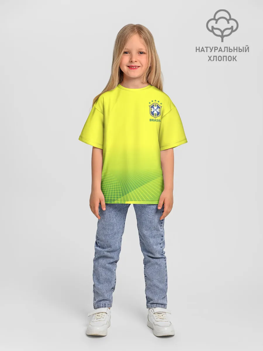 Детская футболка. Оверсайз / FootballBrazil