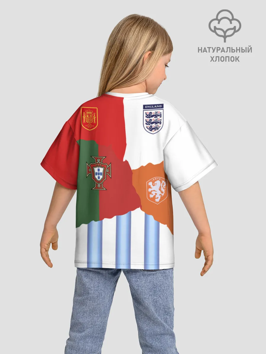 Детская футболка. Оверсайз / FifaCollage