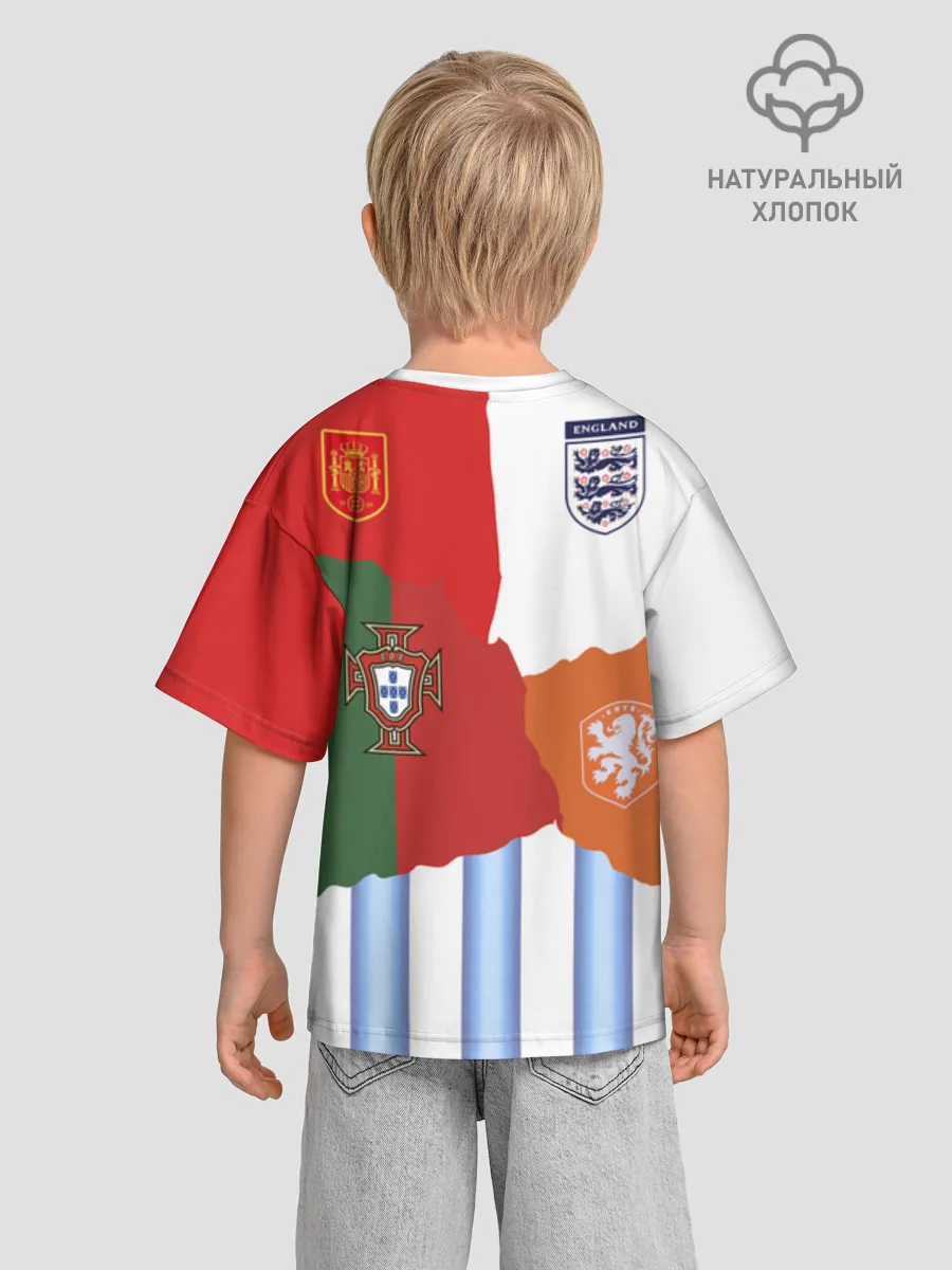 Детская футболка. Оверсайз / FifaCollage