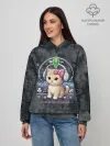 Худи женский база хлопок / Kitty #55300