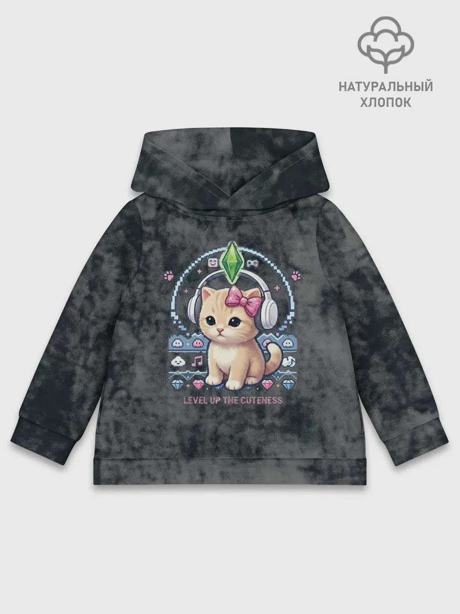 Детское худи хлопок / Kitty #55300