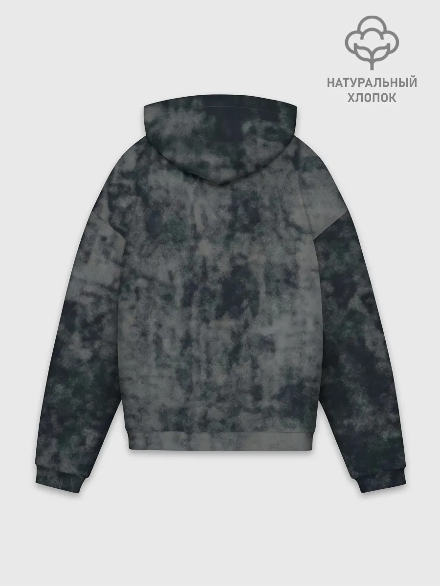 Худи мужской оверсайз хлопок / Kitty #55300