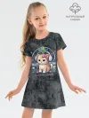 Детское платье хлопок / Kitty #55300