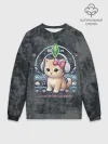 Мужской свитшот оверсайз хлопок / Kitty #55300