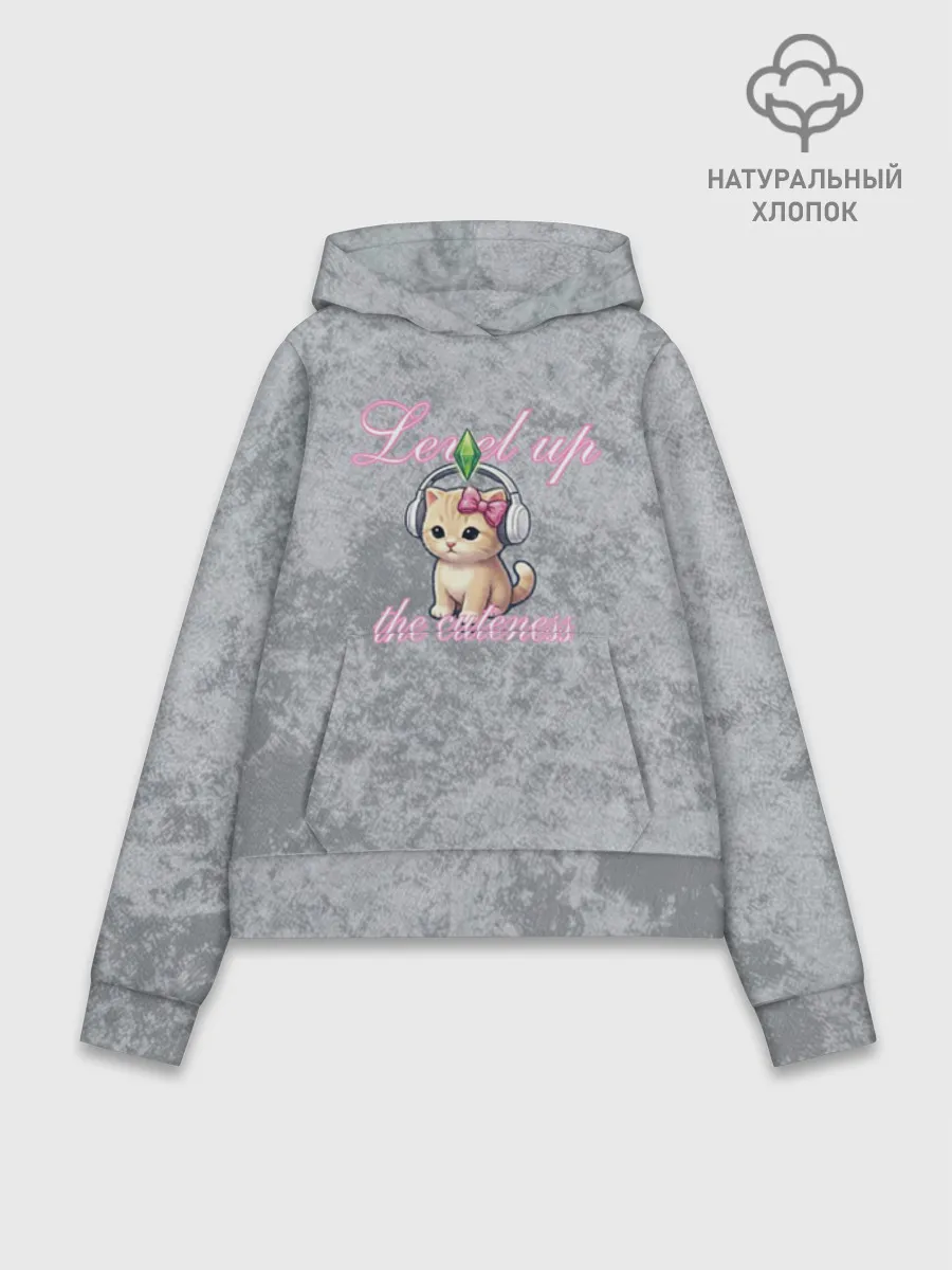 Худи женский база хлопок / Шоппинг Модный лук Я Звезда Ютуб