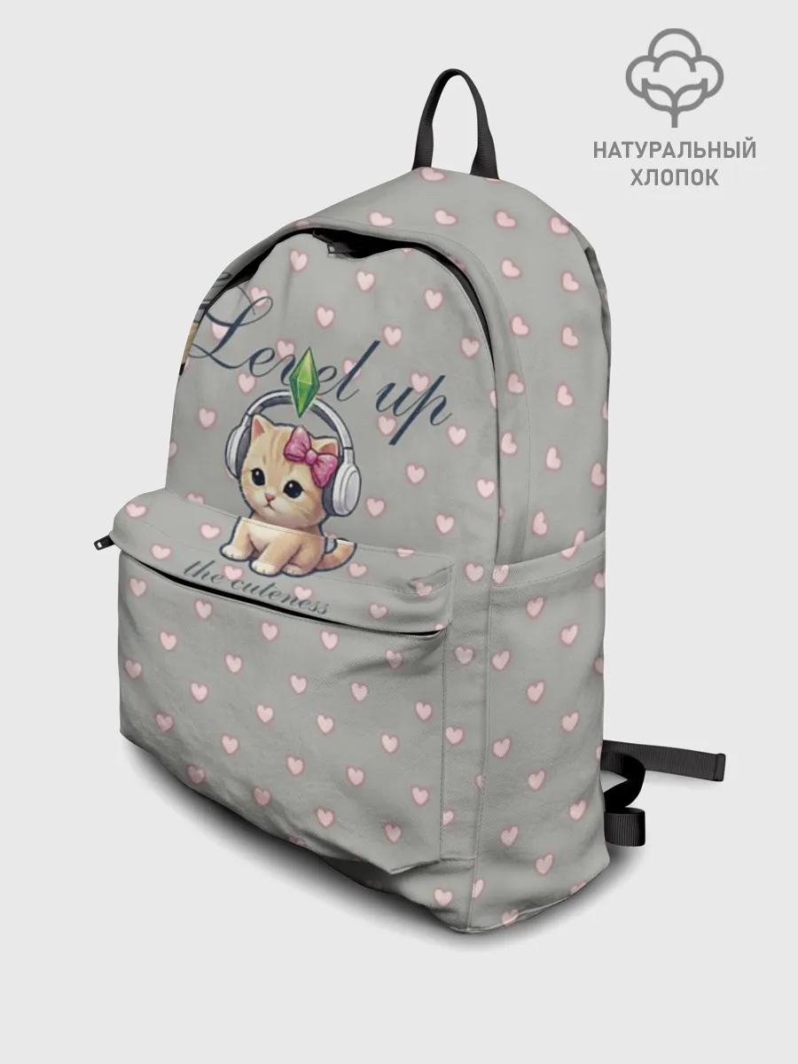 Рюкзак взрослый джинсовый / Звезда Ютуб Модный лук