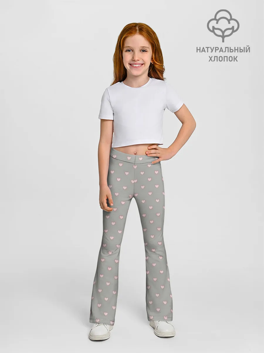 Леггинсы-клеш для девочек / Звезда Ютуб Модный лук