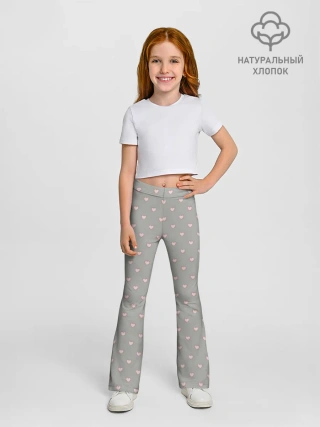 Леггинсы-клеш для девочек / Звезда Ютуб Модный лук