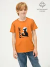 Детская футболка хлопок / Сургут космический лис
