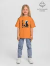 Детская футболка. Оверсайз / Сургут космический лис