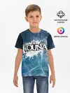 Детская базовая футболка / Луна