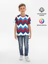 Детская базовая футболка / Зигзаг