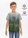 Детская базовая футболка / Лес мой храм