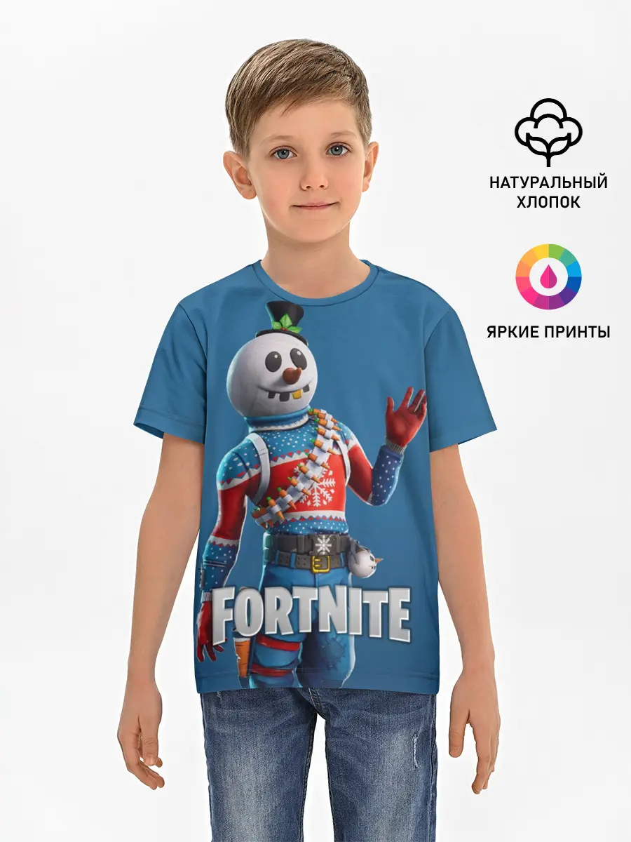Детская базовая футболка / FORTNITE