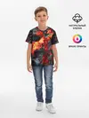 Детская базовая футболка / Древесные угли