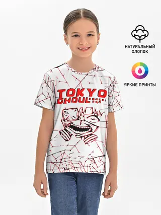 Детская базовая футболка / tokyo - ghoul