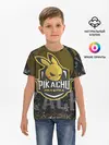 Детская базовая футболка / Спорт Пикачу
