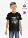 Детская базовая футболка / Кот