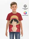 Детская базовая футболка / Luffy