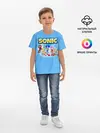 Детская базовая футболка / SONIC