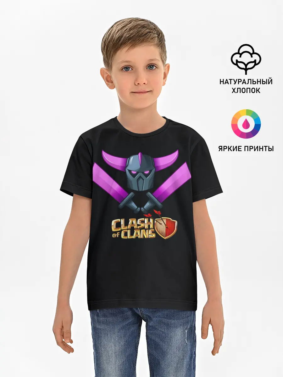 Детская базовая футболка / Clash of Clans