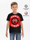 Детская базовая футболка / Panic Virus