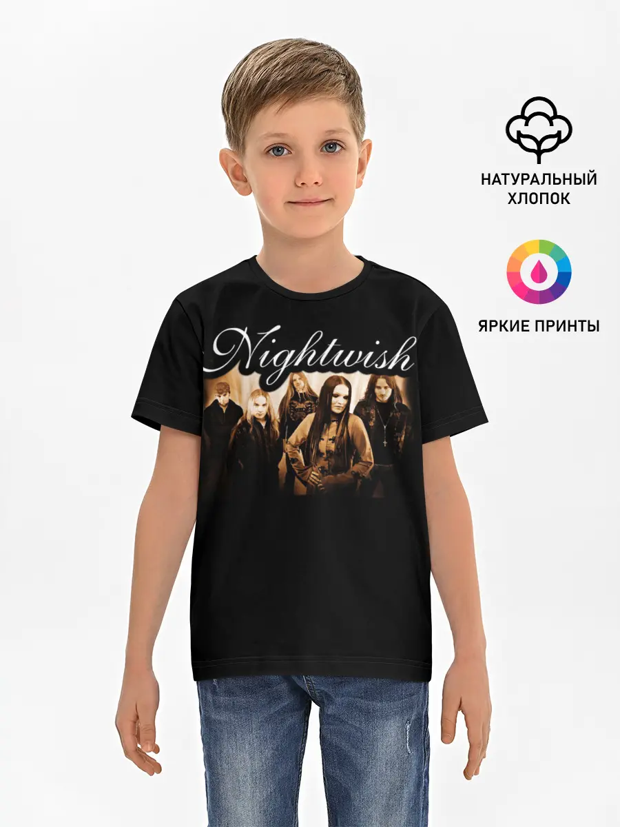 Детская базовая футболка / Nightwish