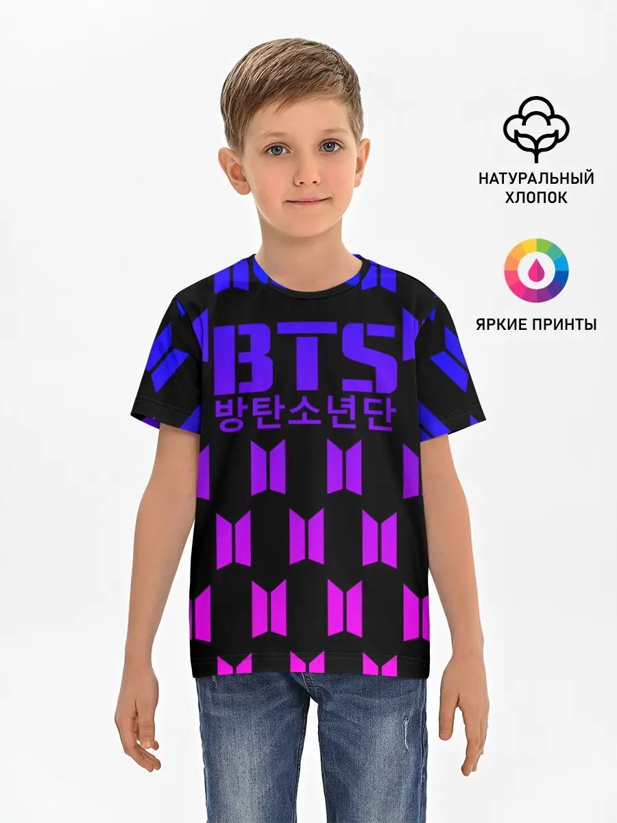 Детская базовая футболка / BTS [5]