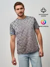 Мужская базовая футболка / Стальной костюм