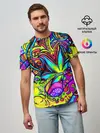Мужская базовая футболка / PSY ABSTRACTION
