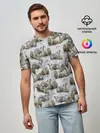 Мужская базовая футболка / Моржи