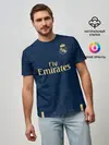 Мужская базовая футболка / Real away 19-20