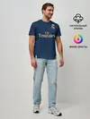Мужская базовая футболка / Real away 19-20