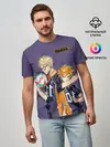 Мужская базовая футболка / Haikyuu Кэй Цукишима