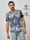 Мужская базовая футболка / Абстракция 499