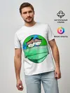 Мужская базовая футболка / Зараженная Планета