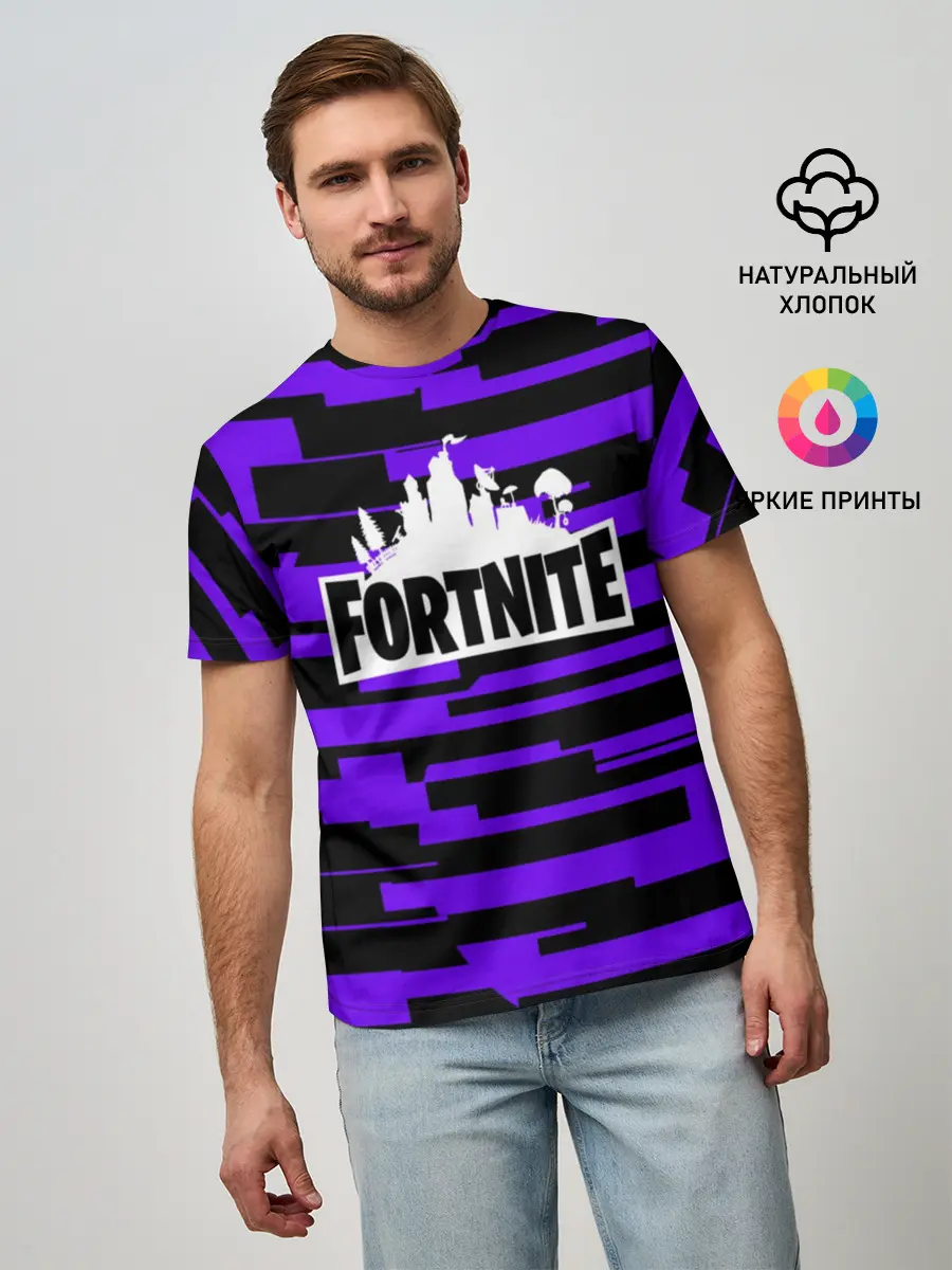 Мужская базовая футболка / FORTNITE