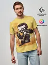 Мужская базовая футболка / Танкист
