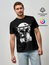 Мужская базовая футболка / Хаку и Тихиро, спина к спине